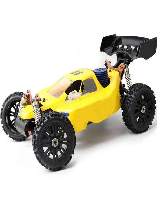 ZRRC 1/8 Scale RC Off Road Buggy Tires & 17mm Hex Wheels - Pre-Glued All-Terrain, Fits Arrma Typhon 3S/6S Losi 8Ight X/E 2.0 XT/XTE Team Associated Traxxas Redcat HPI RC Truggy Wheels Tyres - Image 4